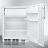 24" Wide Break Room Refrigerator-freezer