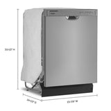 Quiet Dishwasher with Boost Cycle