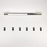 Built-In Range Flush Installation Trim Kit, Stainless Steel