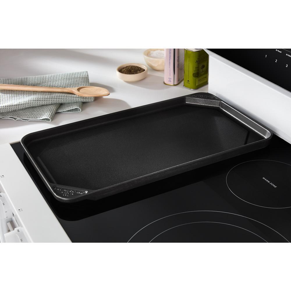 30-inch Smart Electric Smart Range with Air Cooking Technology, No Preheat Air Fry, High Speed Preheat Oven, WipeClean™ Coating, and Steam/Self Clean