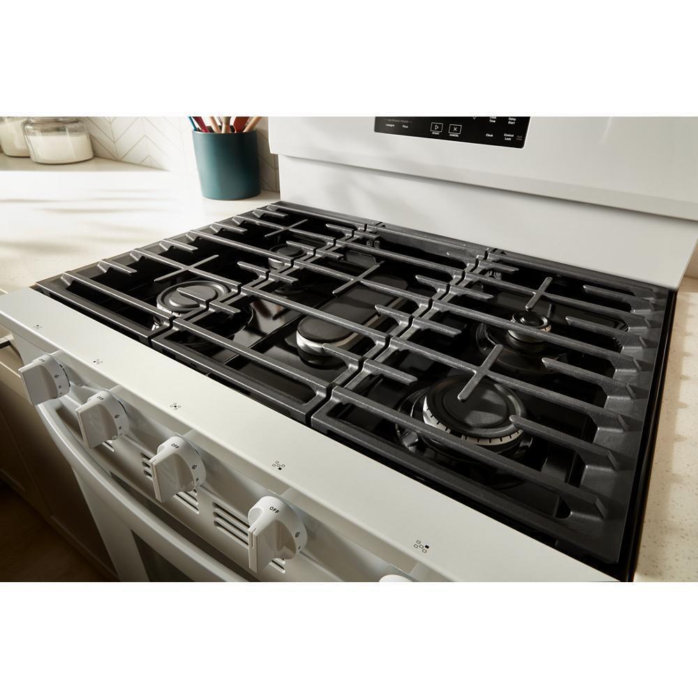 30-inch Gas Range with Air Cooking Technology, No Preheat Air Fry and Air Baking and Self Clean