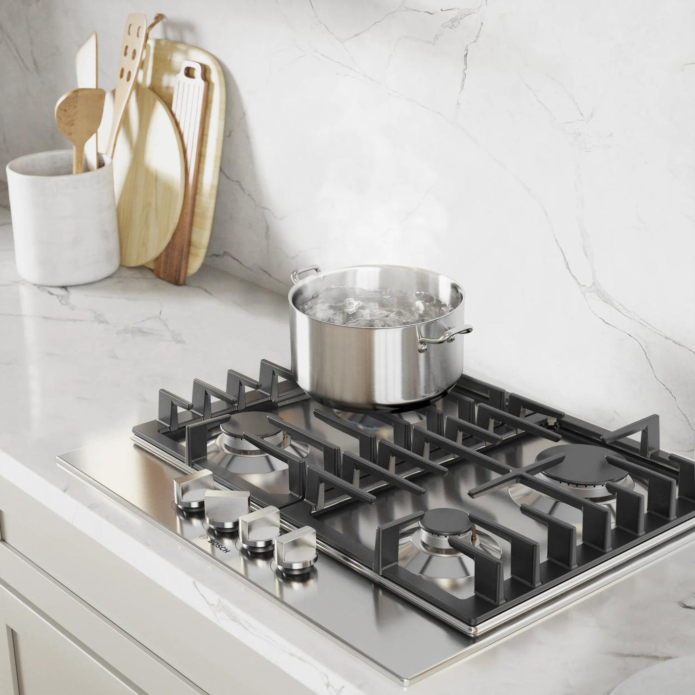 300 Series Gas Cooktop 24" Stainless steel