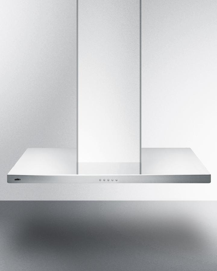 36" Wide Wall-mounted Range Hood, ADA-compliant