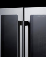 24" Built-in Dual-zone Produce Refrigerator, ADA Compliant