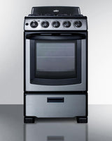 20" Wide Gas Range