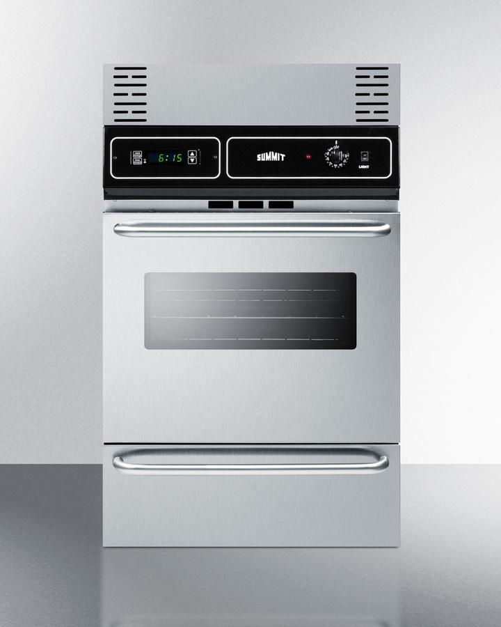 24" Wide Gas Wall Oven