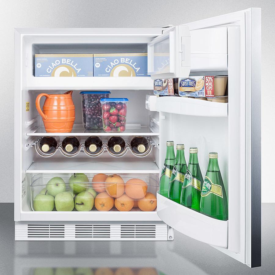 24" Wide Built-in Refrigerator-freezer, ADA Compliant