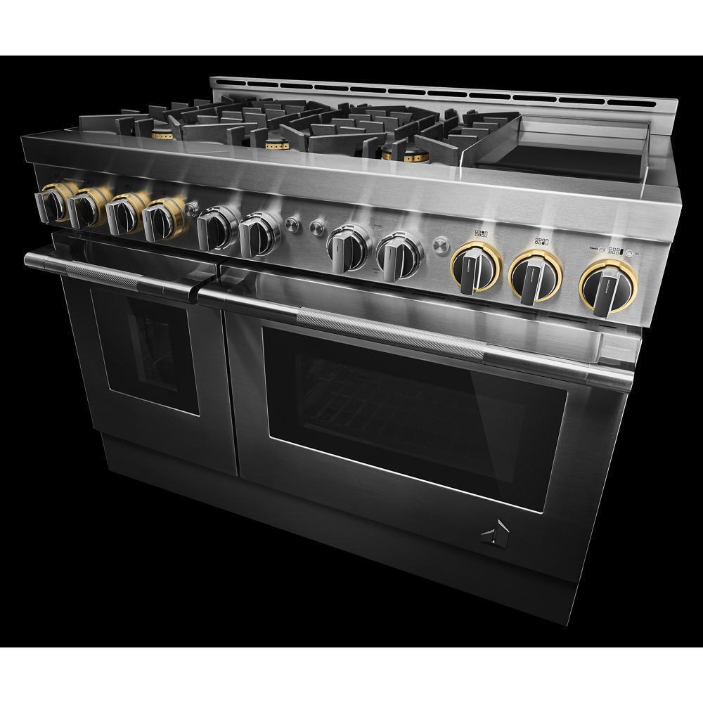 48" RISE™ Gas Professional-Style Range with Chrome-Infused Griddle