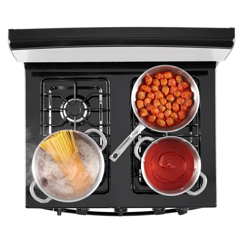 Amana® 30-inch Gas Range with Easy-Clean Glass Door