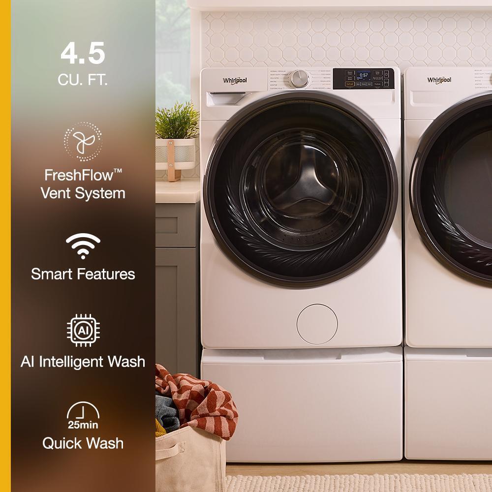 4.5 cu. ft. Smart Front Load ENERGY STAR® Washer with FreshFlow™ Vent System