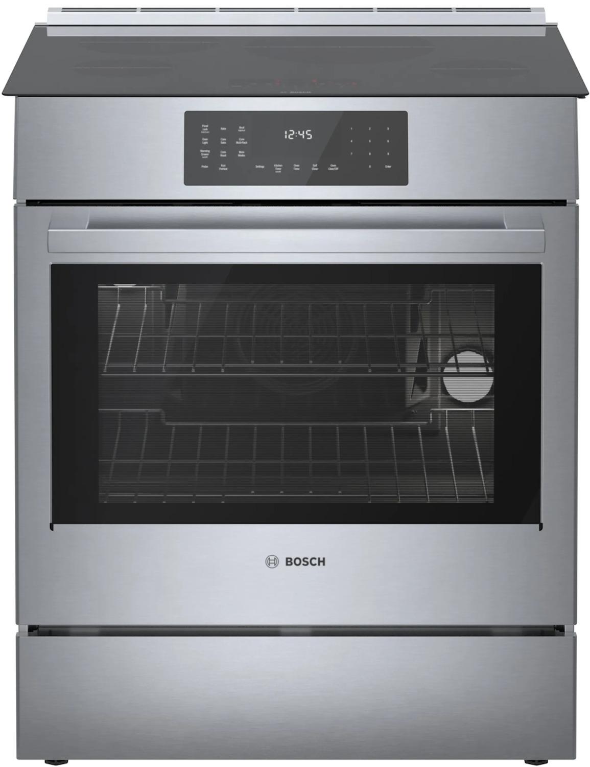 800 Series Induction Slide-in Range 30" Stainless Steel