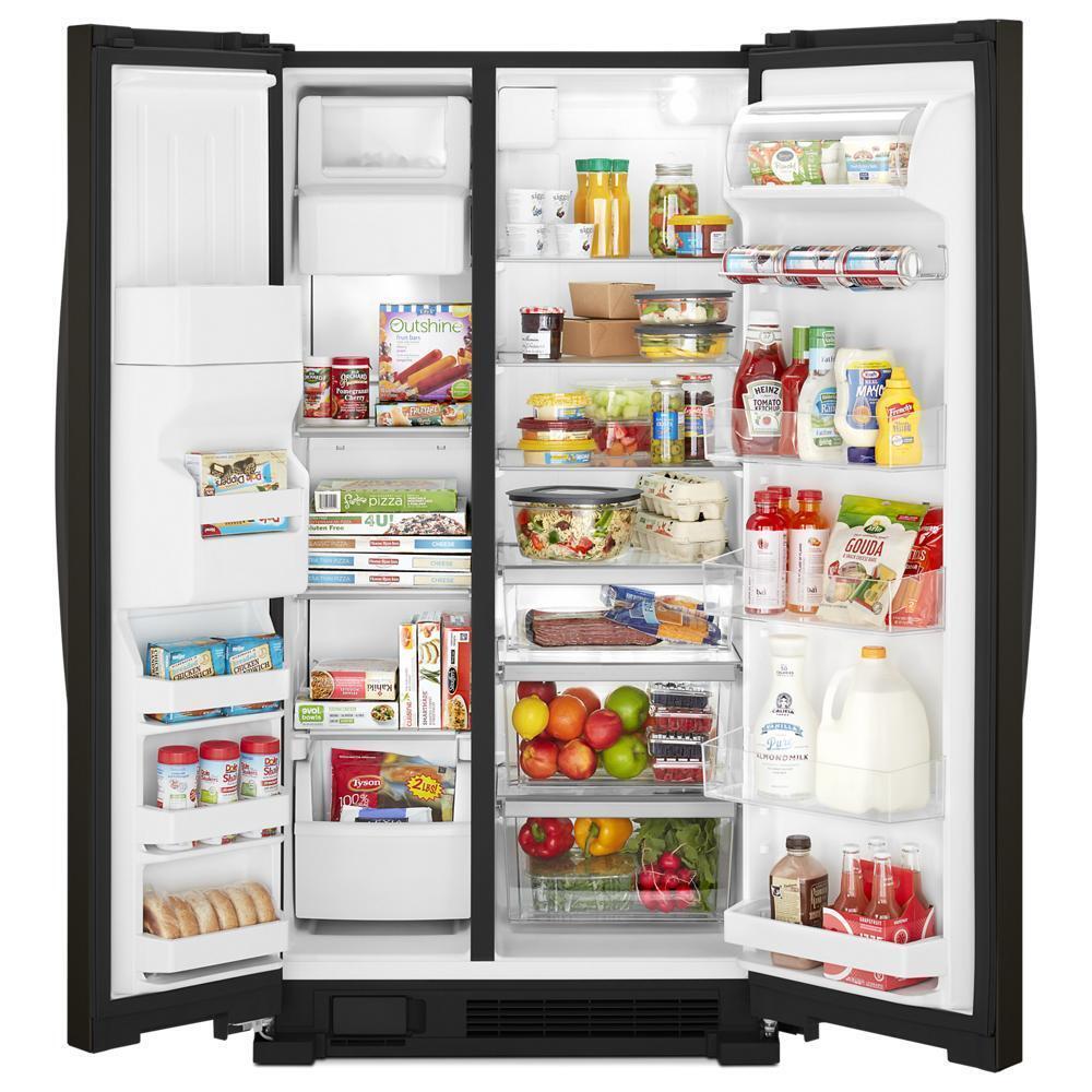 36-inch Wide Side-by-Side Refrigerator - 25 cu. ft.