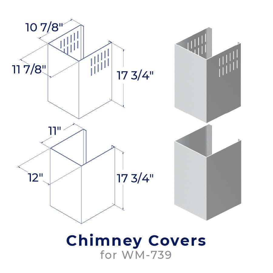 Chimney Cover Kit - CHK005 (WM-739) Range Hood Accessories