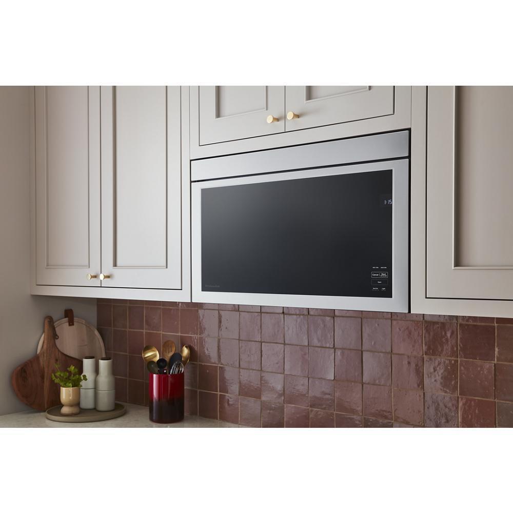 Over-The-Range Microwave with Flush Built-In Design