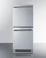 15" Wide 2-drawer All-refrigerator, ADA Compliant