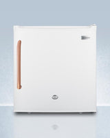 Compact All-refrigerator With Antimicrobial Pure Copper Handle