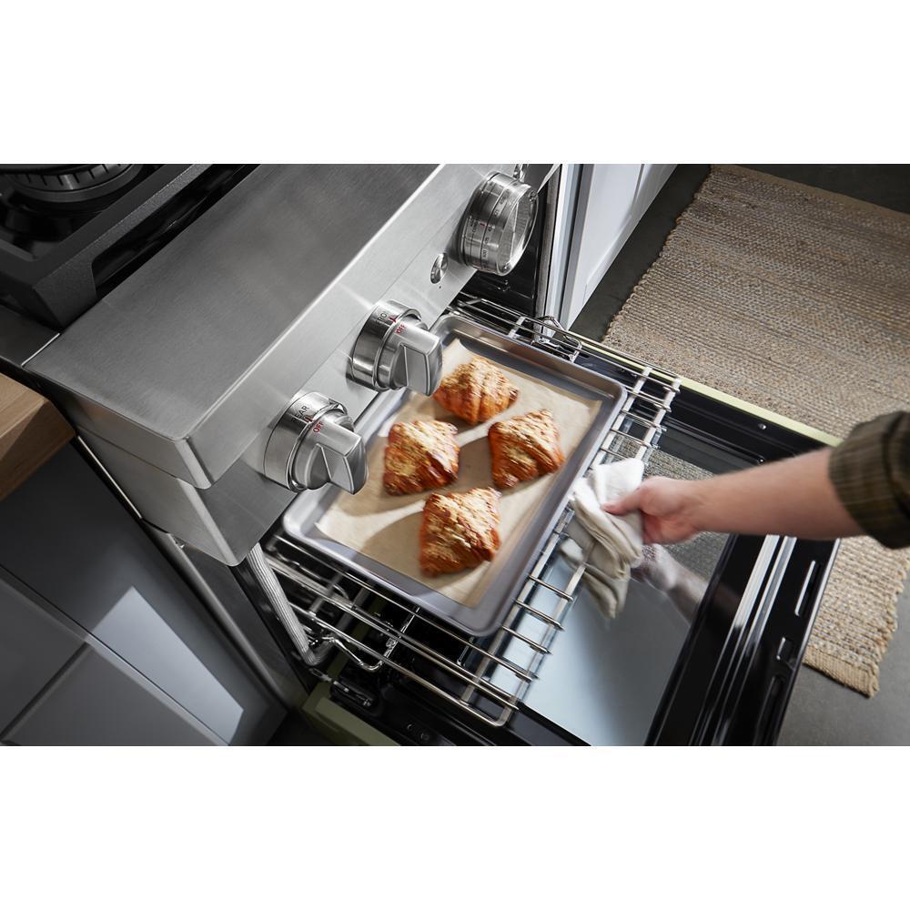 KitchenAid® 30'' Smart Commercial-Style Gas Range with 4 Burners