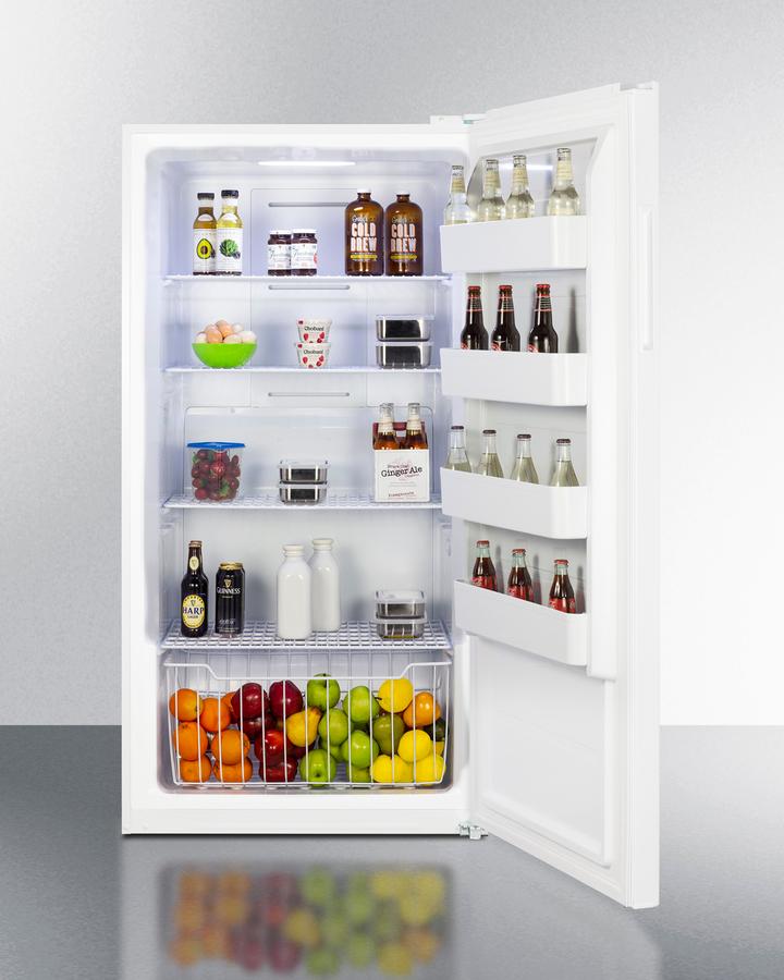 33" Wide Convertible All-freezer/refrigerator