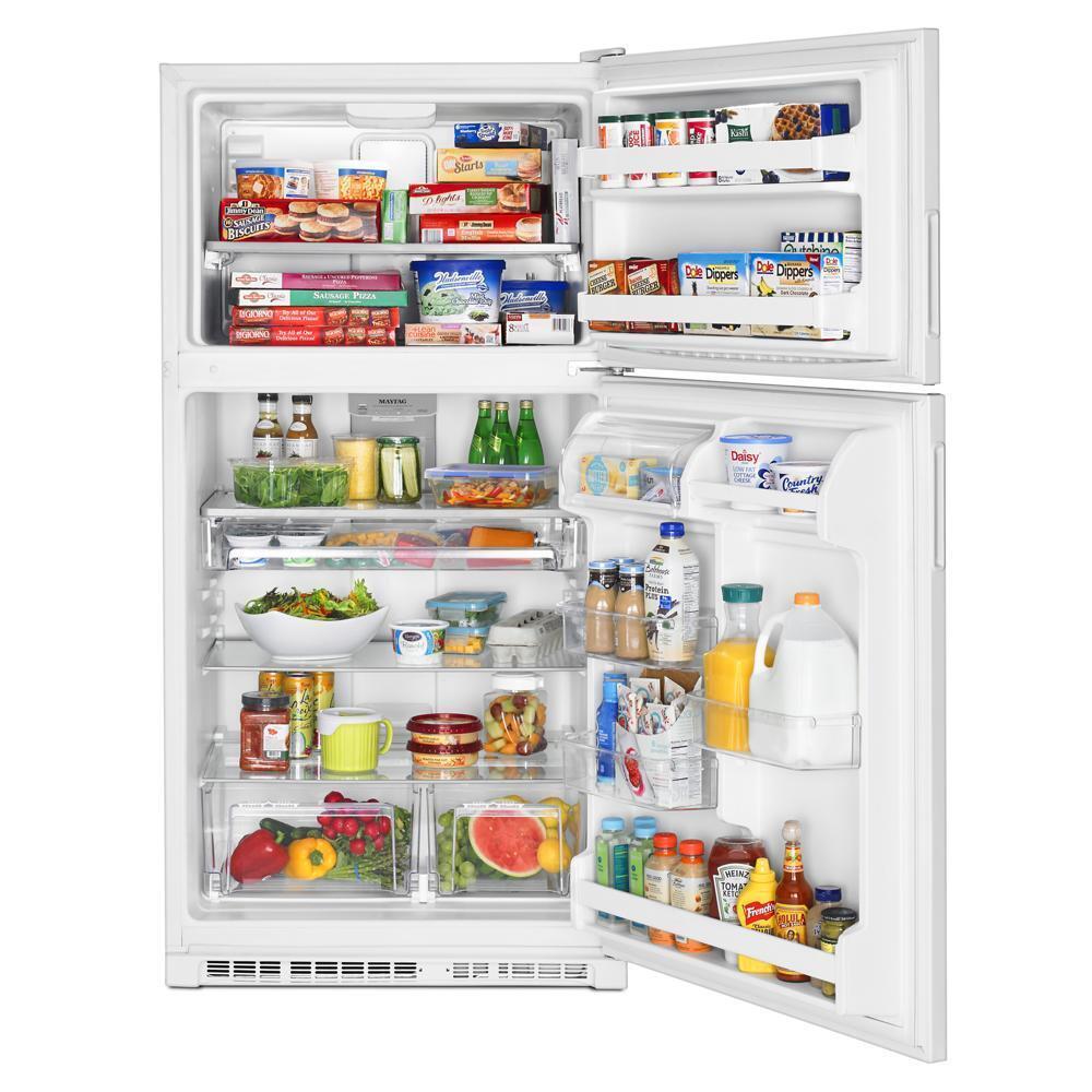 33-Inch Wide Top Freezer Refrigerator with PowerCold® Feature- 21 Cu. Ft.