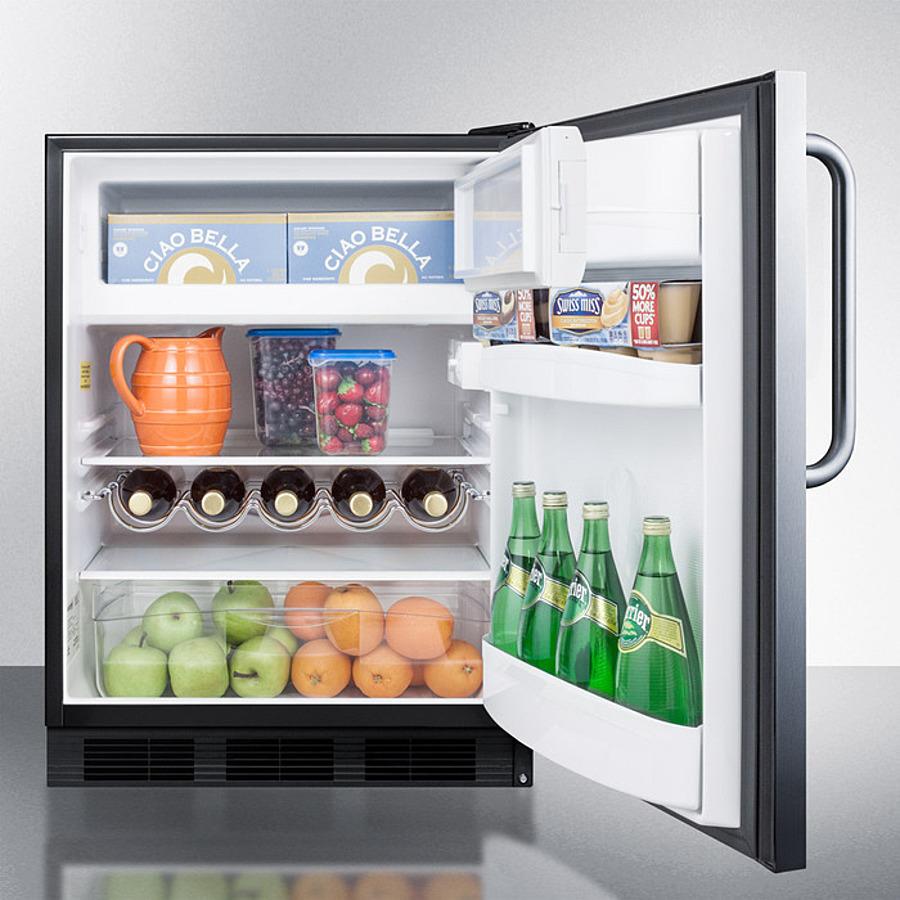 24" Wide Built-in Refrigerator-freezer, ADA Compliant