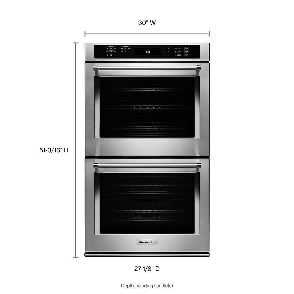 30" Double Wall Oven with Even-Heat™ True Convection (Upper Oven)