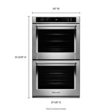 30" Double Wall Oven with Even-Heat™ True Convection (Upper Oven)