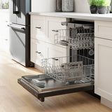 100 Premium Dishwasher 24" Black stainless steel