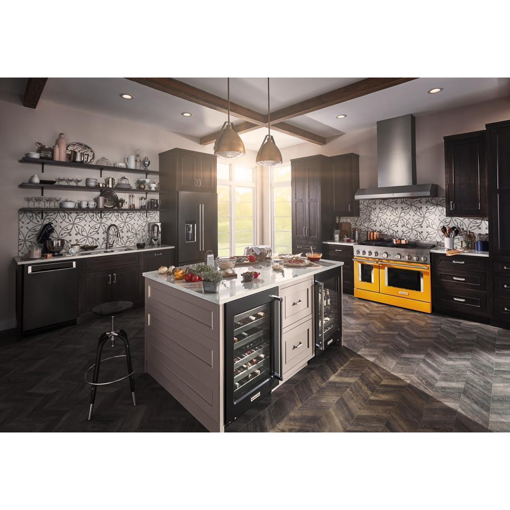 KitchenAid® 48'' Smart Commercial-Style Gas Range with Griddle