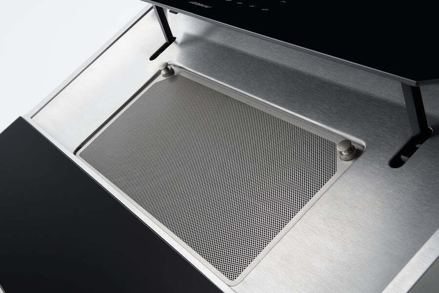 ROBAM 30-in Ducted Tempered Glass In Onxy Black Undercabinet Range Hood