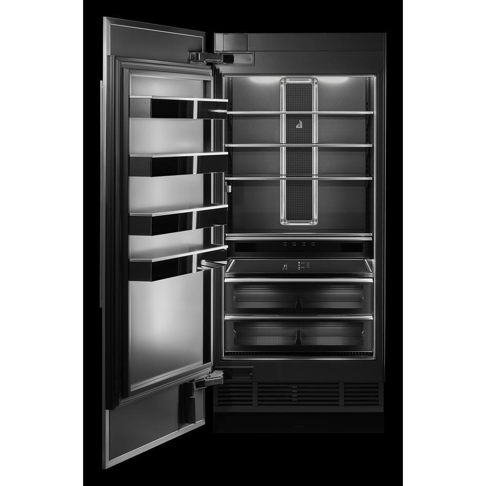 36" Built-In Column Refrigerator with NOIR™ Panel Kit, Left Swing