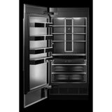 36" Built-In Column Refrigerator with NOIR™ Panel Kit, Left Swing