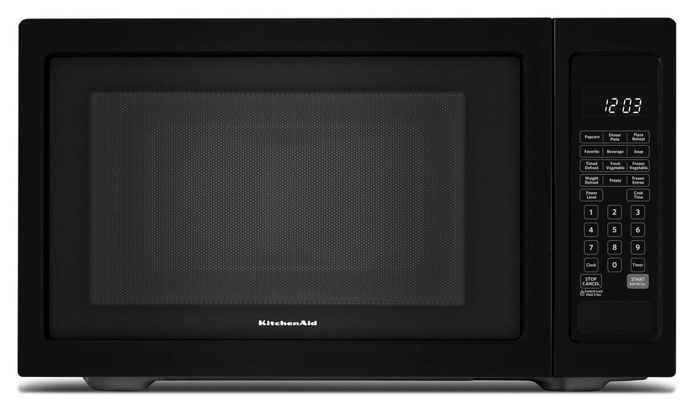 21 3/4" Countertop Microwave Oven - 1200 Watt Black