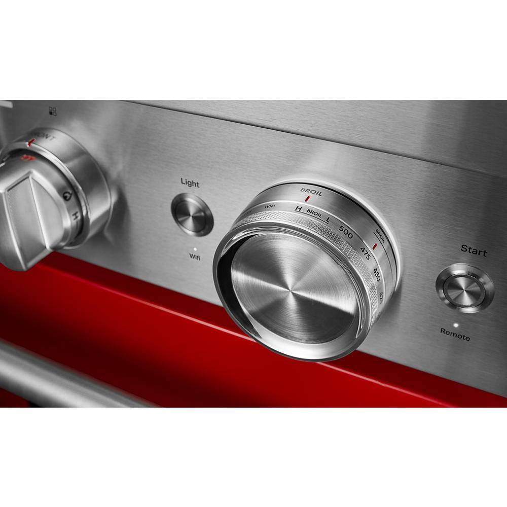 KitchenAid® 30'' Smart Commercial-Style Dual Fuel Range with 4 Burners