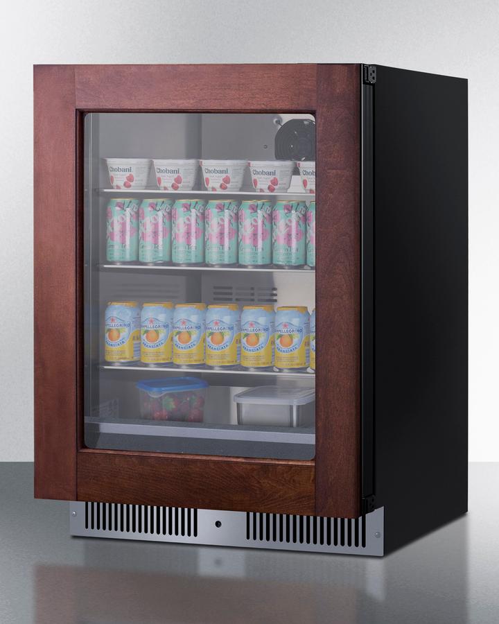 24" Wide Built-in Beverage Center (panel Not Included)