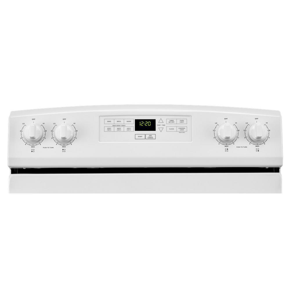 30-inch Amana® Electric Range with Bake Assist Temps