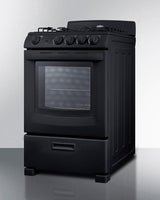 24" Wide Gas Range