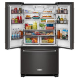 20 cu. ft. 36-Inch Width Counter-Depth French Door Refrigerator with Interior Dispense