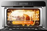 ROBAM R-Box Red Convection Toaster Oven with Rotisserie (1800-Watt)