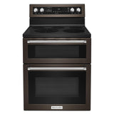 30-Inch 5 Burner Electric Double Oven Convection Range