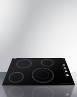 30" Wide 208-240v 4-burner Radiant Cooktop