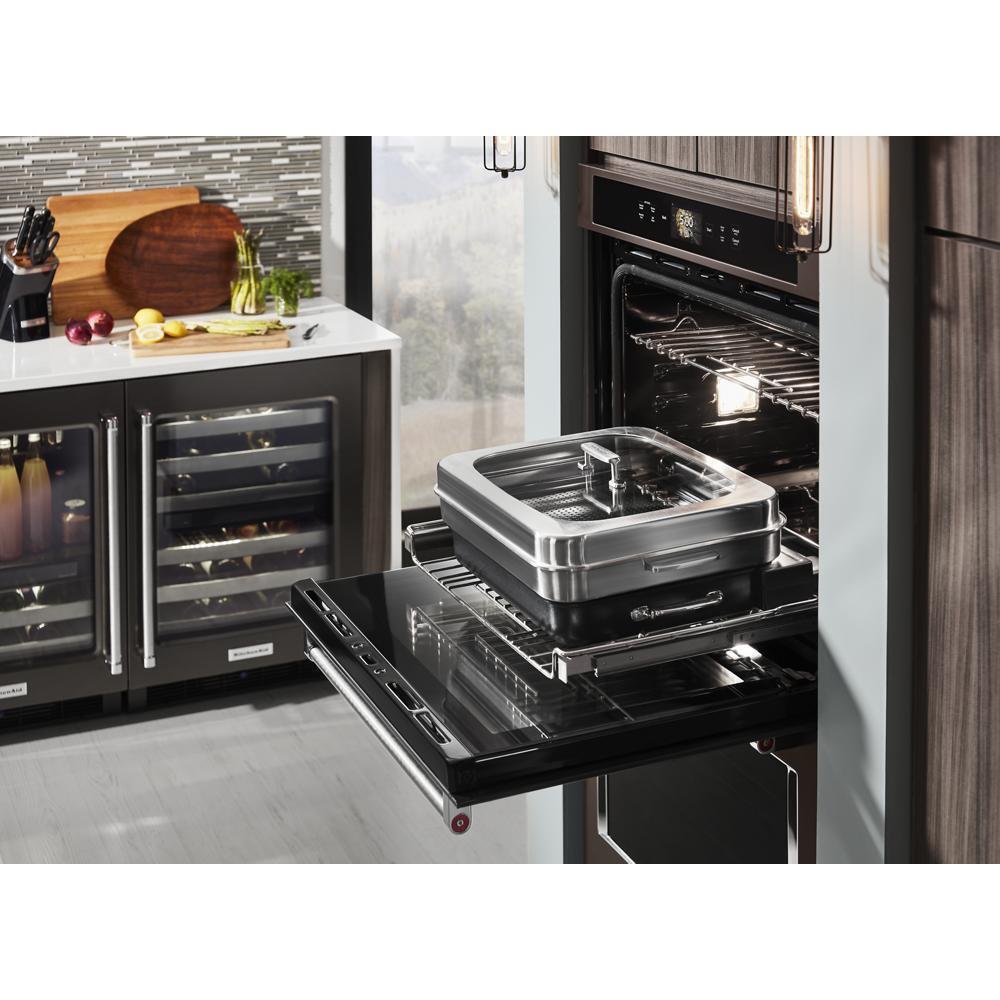 Smart Oven+ 30" Double Oven with Powered Attachments and PrintShield™ Finish