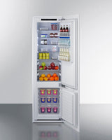 24" Wide Fully Integrated Bottom Mount Refrigerator-freezer (panel Not Included)