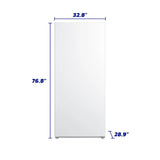 Element Electronics 21.0 cu. ft. Upright Convertible Freezer/Refrigerator - White (EUF21CDBW)