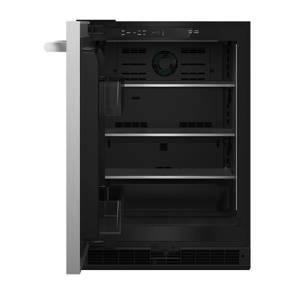 RISE™ 24" Under Counter Solid Door Refrigerator, Left Swing