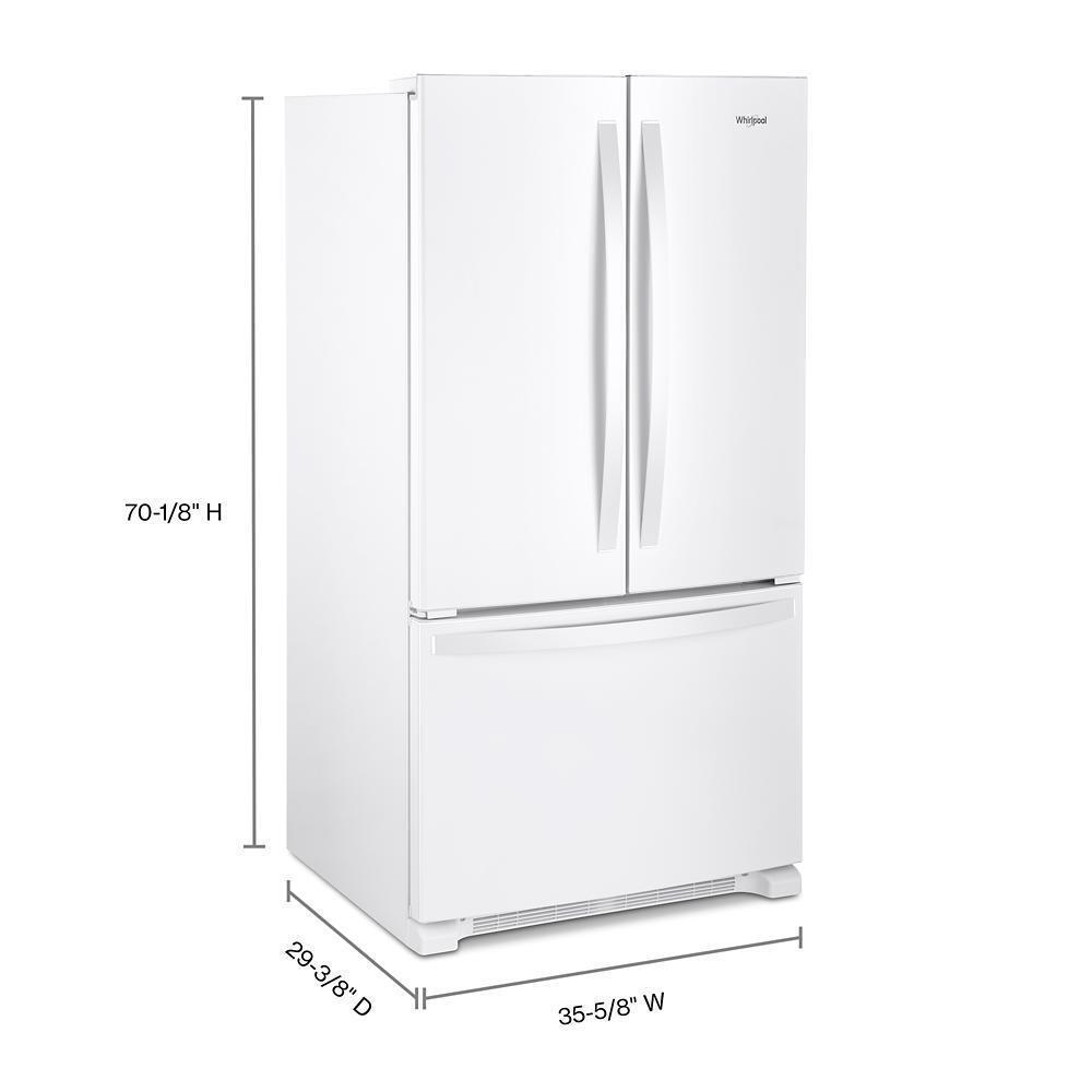 36-inch Wide Counter Depth French Door Refrigerator - 20 cu. ft.