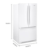 36-inch Wide Counter Depth French Door Refrigerator - 20 cu. ft.