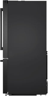 500 Series French Door Bottom Mount Refrigerator 36" Black Stainless Steel