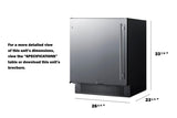 27" Wide Built-in All-refrigerator