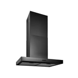 Broan® Elite EW43 Series 30-Inch Convertible T-Style Chimney Range Hood, 460 Max Blower CFM, Black Stainless Steel