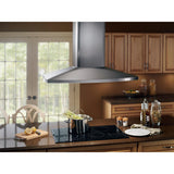 **DISCONTINUED** Broan® 35-7/16-Inch x 27-9/16-Inch Convertible Island Chimney Range Hood, 550 Max Blower CFM